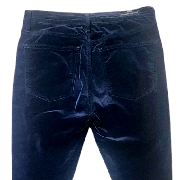Citizens of Humanity Rocket Skinny Velvet Jeans sz 29 Dark navy - Picture 11 of 13